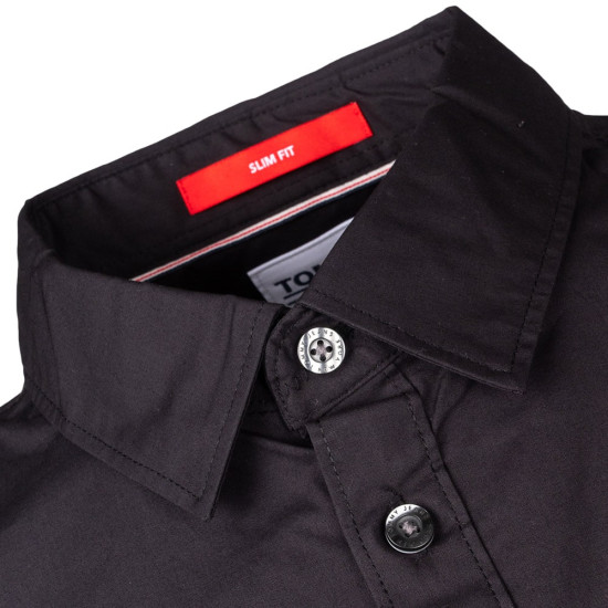 Tommy Jeans Μαύρο Πουκάμισο - DM0DM04405