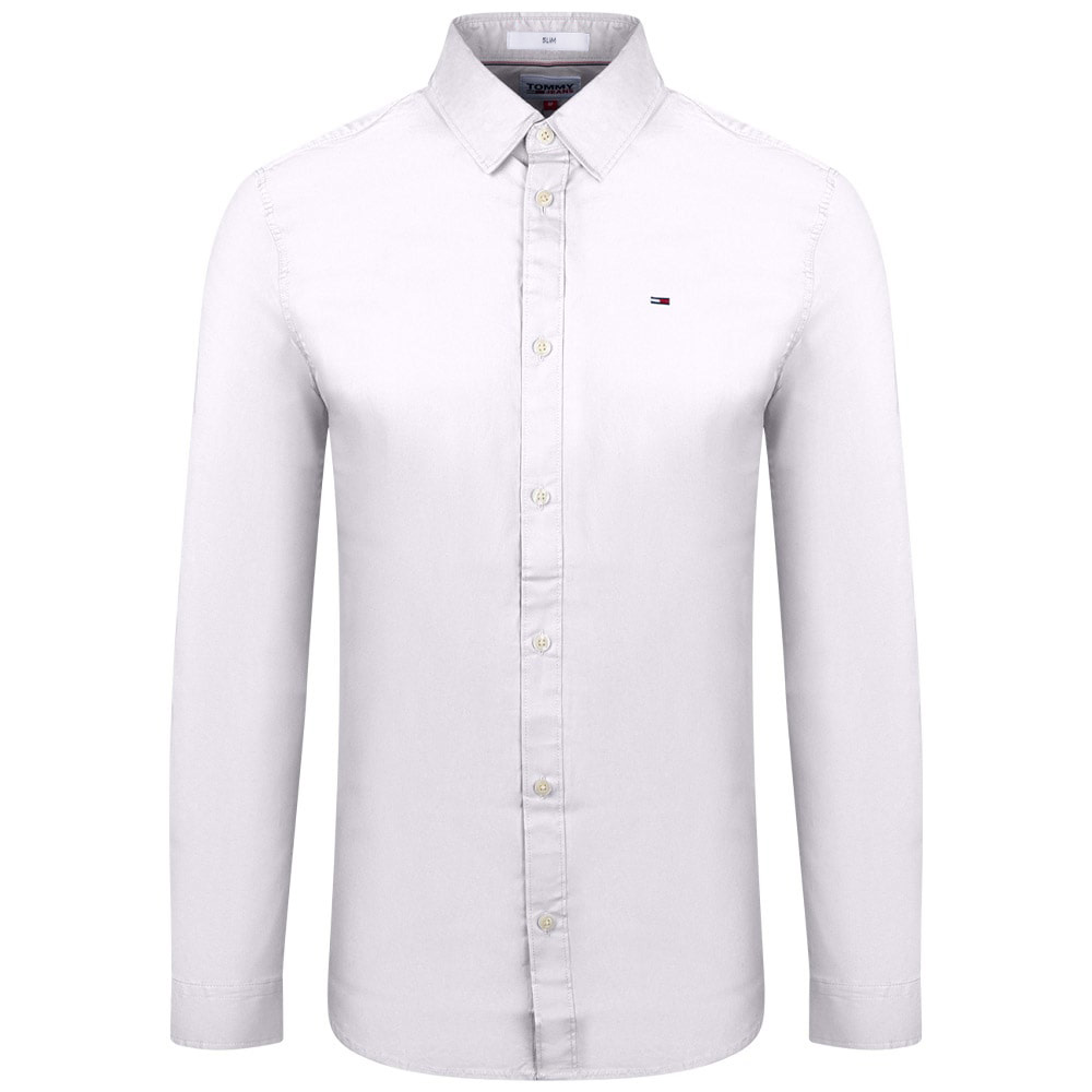 Tommy Jeans Λευκό Πουκάμισο - DM0DM04405