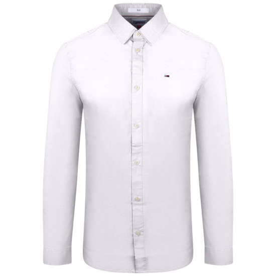 Tommy Jeans Λευκό Πουκάμισο - DM0DM04405