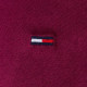 TOMMY JEANS Μπορντό T-shirt C Neck - DM0DM04411