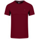 TOMMY JEANS Μπορντό T-shirt C Neck - DM0DM04411