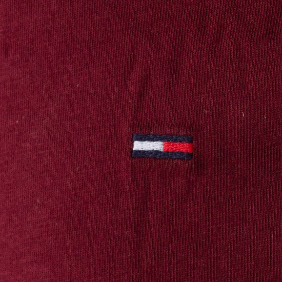 TOMMY JEANS Μπορντό T-shirt C Neck - DM0DM04411