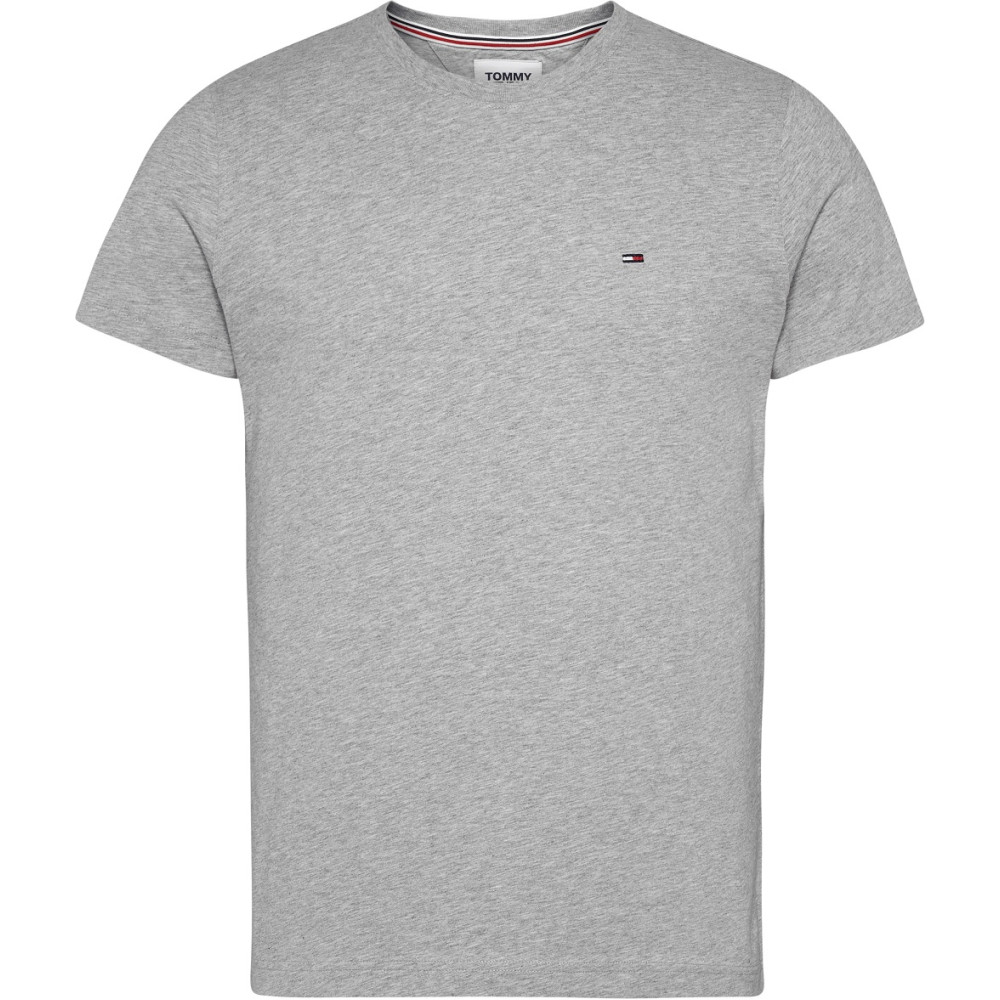 TOMMY JEANS Γκρι T-shirt C Neck - DM0DM04411