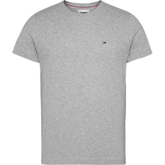 TOMMY JEANS Γκρι T-shirt C Neck - DM0DM04411
