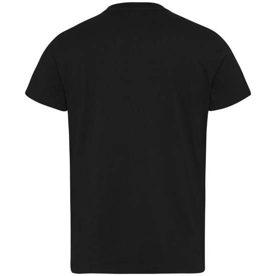 TOMMY JEANS Μαύρο T-shirt C Neck - DM0DM04411