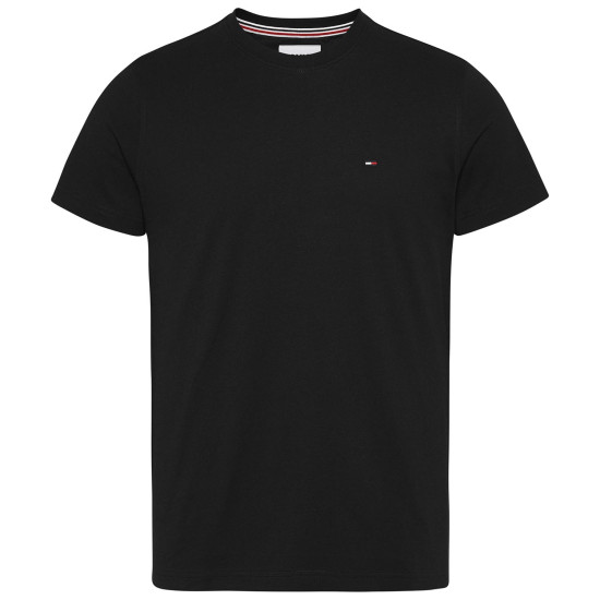 TOMMY JEANS Μαύρο T-shirt C Neck - DM0DM04411