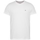 TOMMY JEANS T-shirt Round Neck 100% Organic Cotton DM0DM04411 Λευκό