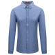 Tommy Jeans Μπλε Πουκάμισο Button Down - DM0DM09594