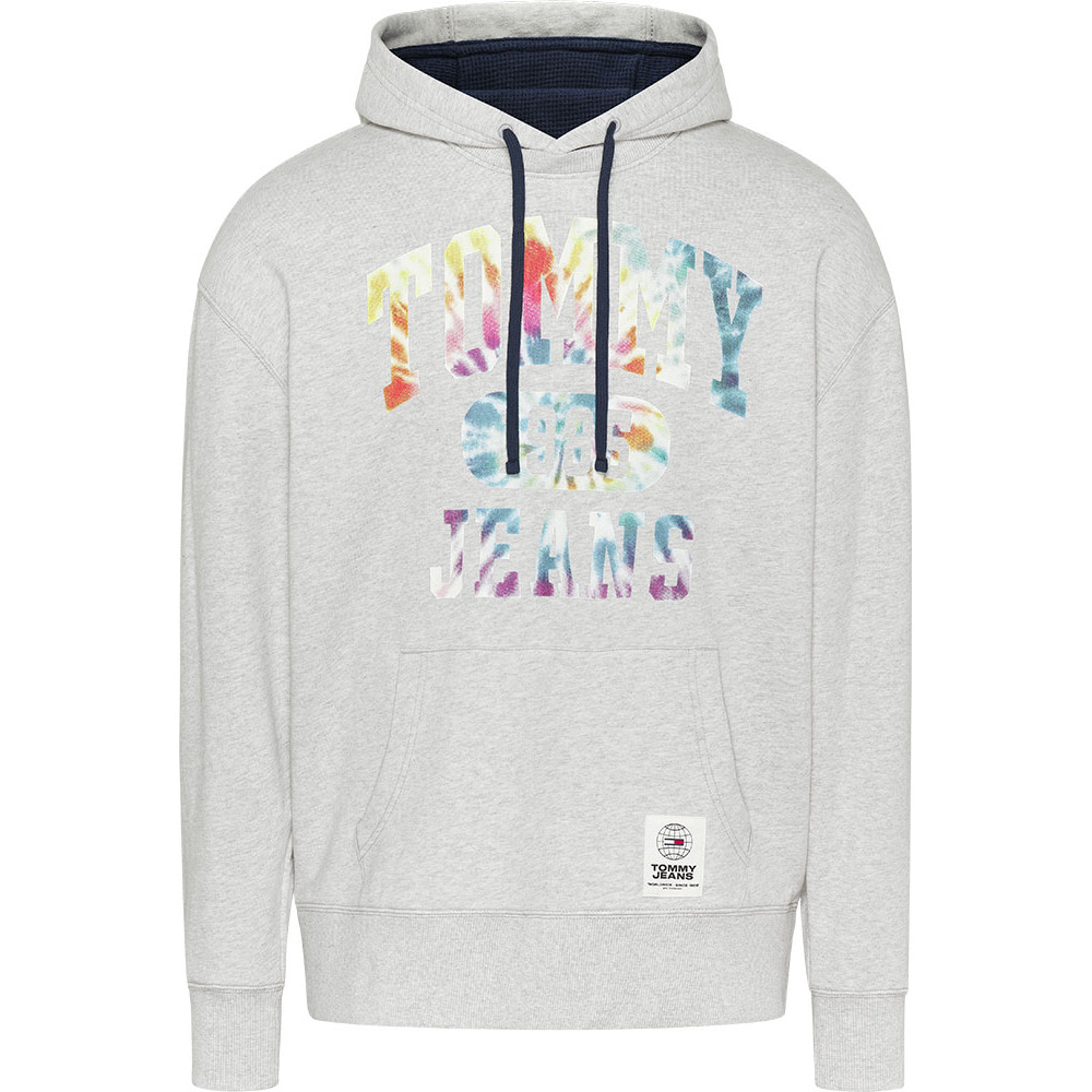 Tommy Jeans Γκρι Hoodie - DM0DM12350