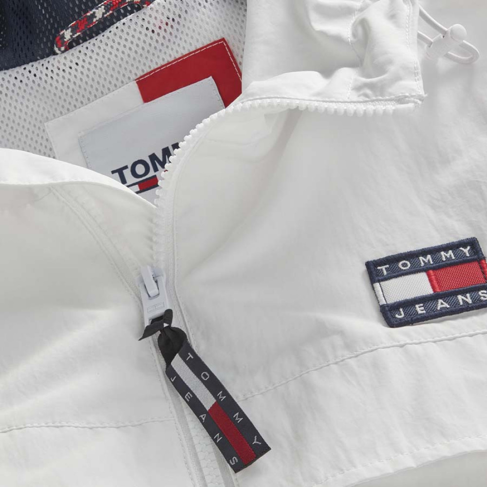 Tommy Jeans Μπουφάν DM0DM13340 Λευκό