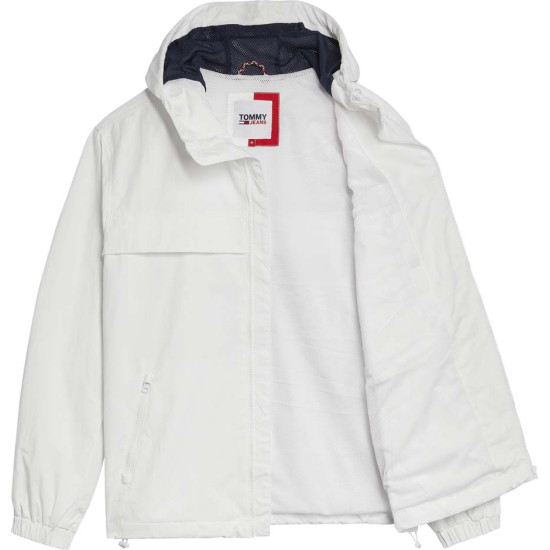 Tommy Jeans Μπουφάν DM0DM13340 Λευκό