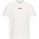 Tommy Jeans Λευκό T-shirt C Neck Tee - DM0DM13821