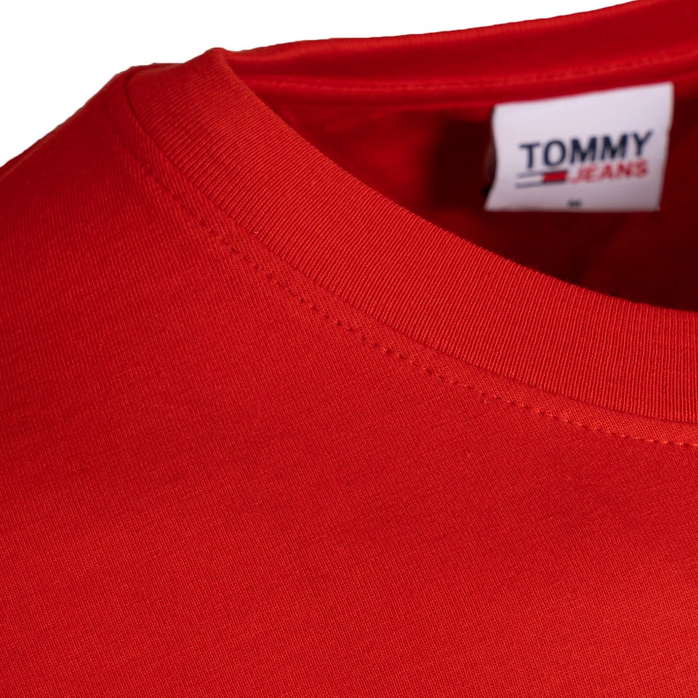 Tommy Hilfiger Κόκκινο T-shirt C Neck - DM0DM14982