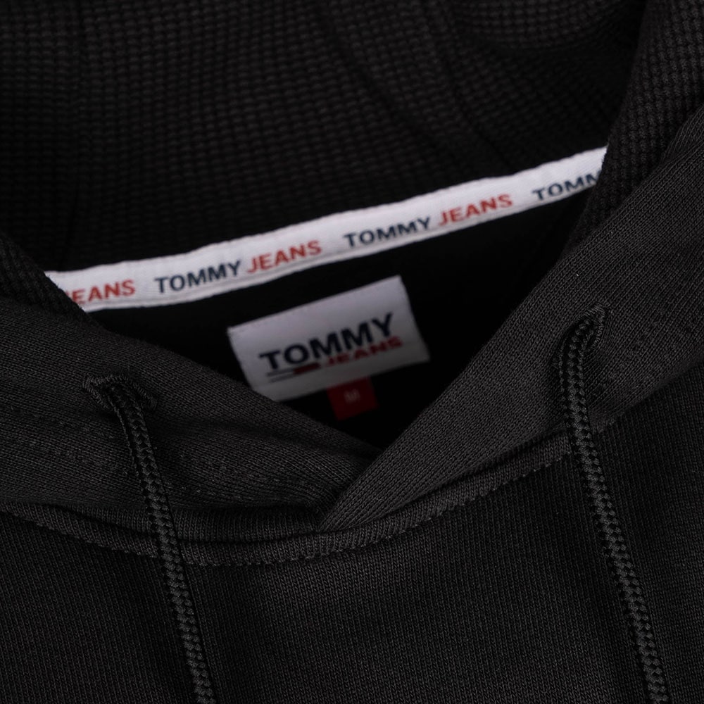 Tommy Hilfiger Μαύρο Hoodie Essential Graphic - DM0DM15006