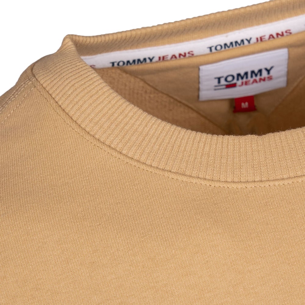 Tommy Jeans Μπεζ Φούτερ C Neck DM0DM15206