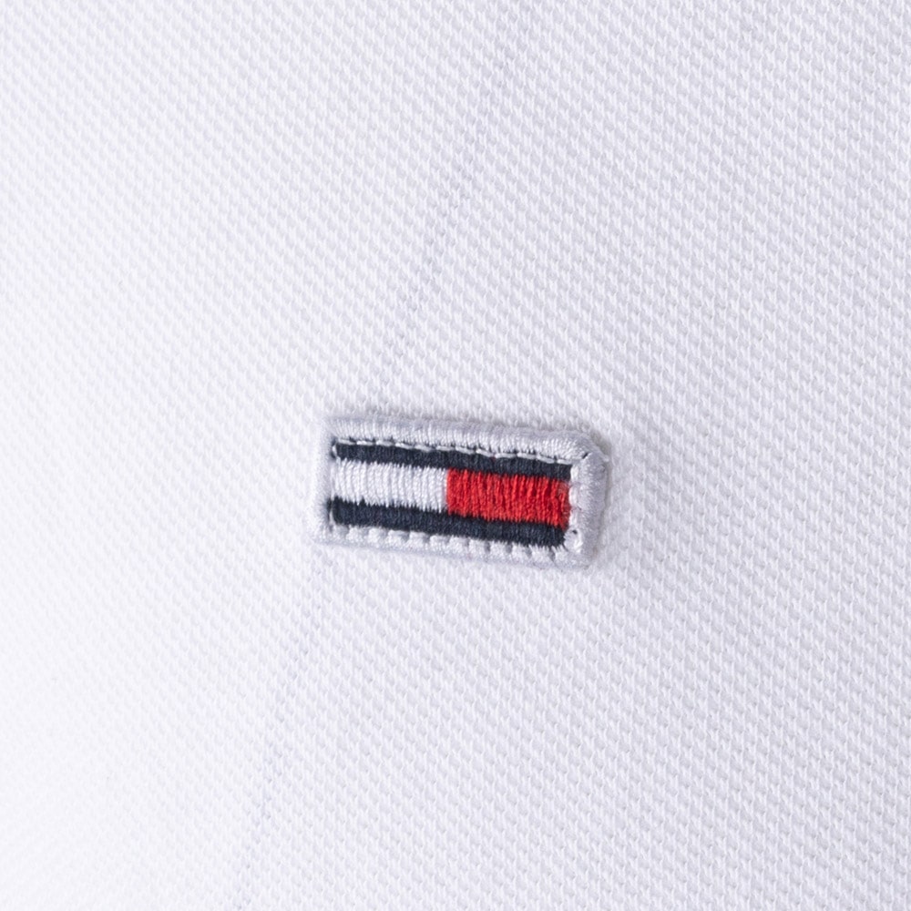 Tommy Jeans Λευκό Κοντομάνικο polo - DM0DM15370