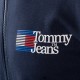 Tommy Jeans Μπλε Ζακέτα High Neck - DM0DM15690