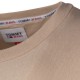 Tommy Jeans Μπεζ T-shirt C Neck - DM0DM15790