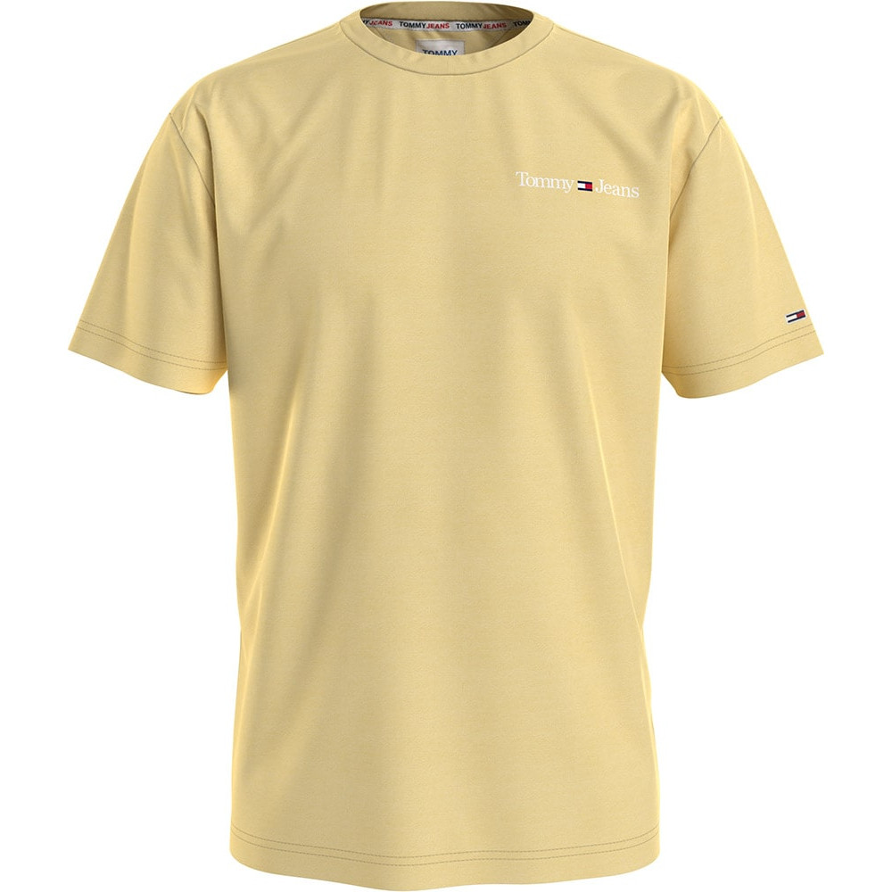 Tommy Jeans Κίτρινο T-shirt C Neck - DM0DM15790