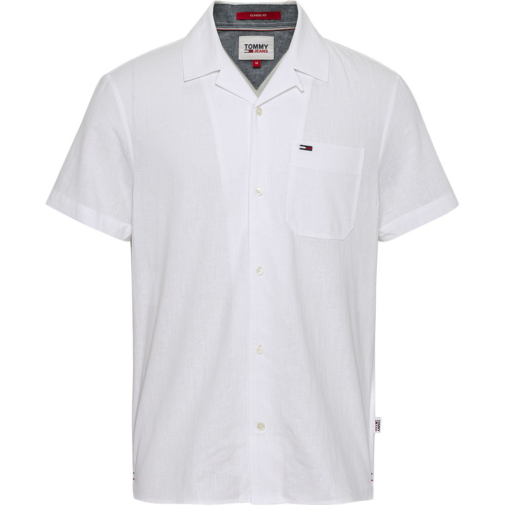 Tommy Jeans Λευκό Πουκάμισο - DM0DM15924