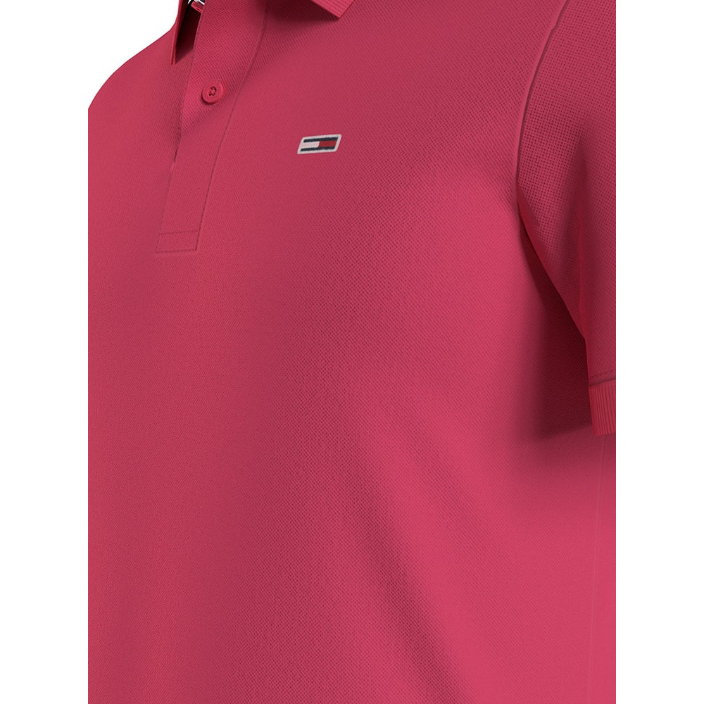 Tommy Jeans Ροζ Κοντομάνικο polo - DM0DM15940
