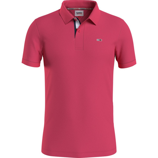 Tommy Jeans Ροζ Κοντομάνικο polo - DM0DM15940