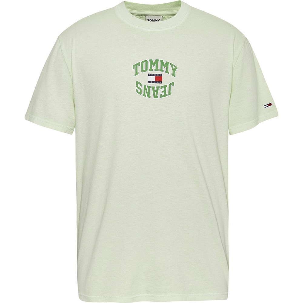 Tommy Jeans Πράσινο T-shirt C Neck - DM0DM16227