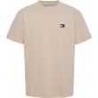 Tommy Jeans Μπεζ T-shirt C Neck - DM0DM16320