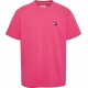 Tommy Jeans Ροζ T-shirt C Neck - DM0DM16320