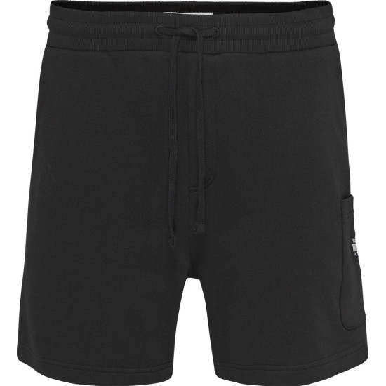 Tommy Jeans Μαύρη Αθλητική Βερμούδα - DM0DM16330