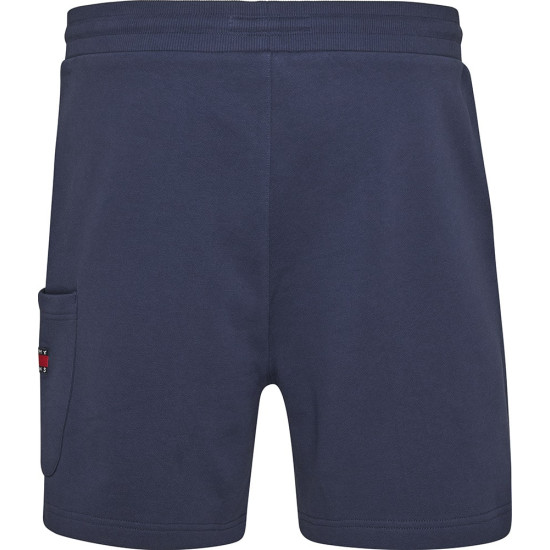 Tommy Jeans Μπλε Αθλητική Βερμούδα - DM0DM16330
