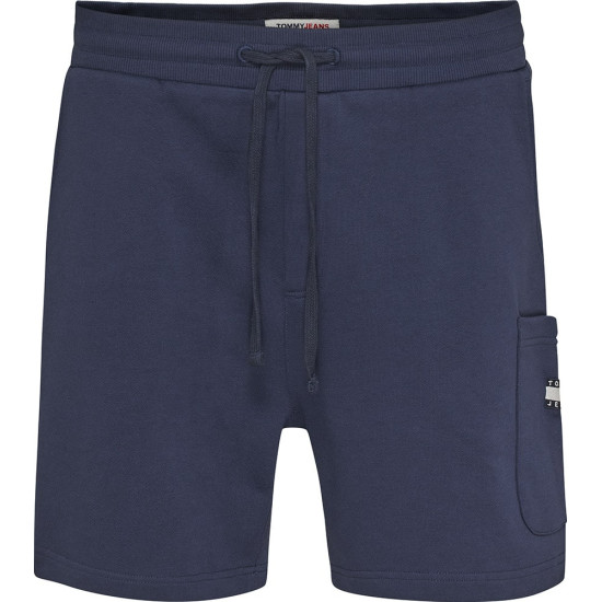 Tommy Jeans Μπλε Αθλητική Βερμούδα - DM0DM16330