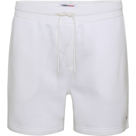 Tommy Jeans Αθλητική Βερμούδα 100% Cotton DM0DM16333 Λευκό