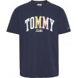 Tommy Jeans Μπλε T-shirt C Neck - DM0DM16401