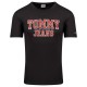 Tommy Jeans Μαύρο T-shirt C Neck - DM0DM16405