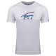 Tommy Jeans Λευκό T-shirt C Neck - DM0DM16428