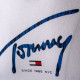 Tommy Jeans Λευκό T-shirt C Neck - DM0DM16428