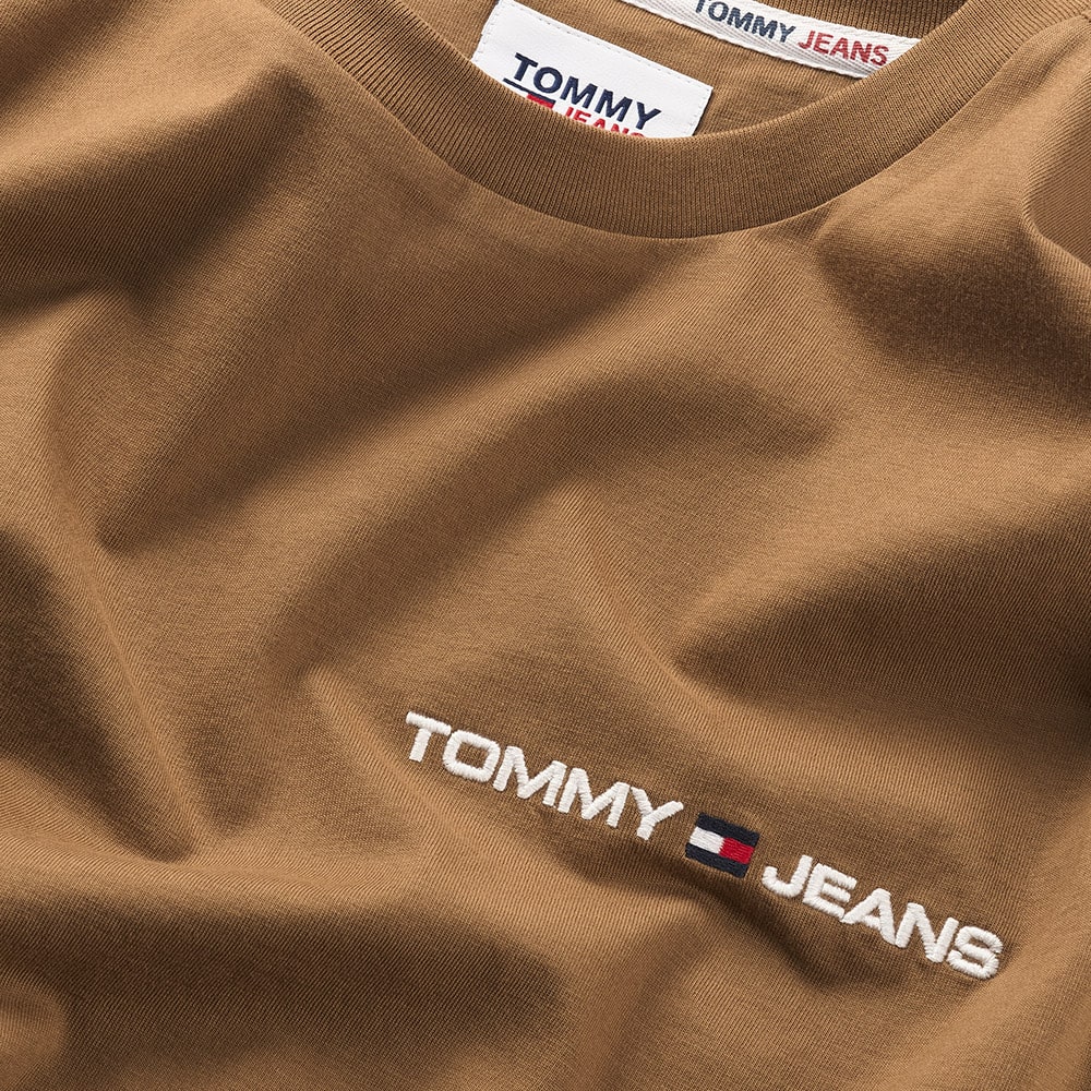 Tommy Jeans Μπεζ T-shirt C Neck - DM0DM16878