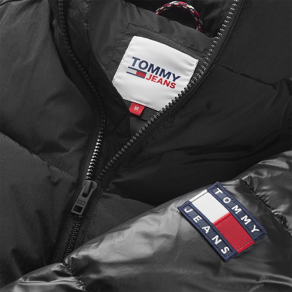 Tommy Jeans Μαύρο Μπουφάν τύπου Puffer Jacket - DM0DM17226 