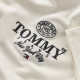 Tommy Jeans Εκρού T-shirt C Neck - DM0DM17731