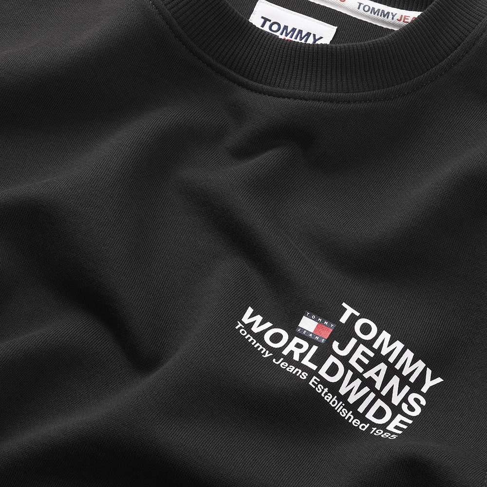 Tommy Jeans Μαύρο Φούτερ C Neck DM0DM17780