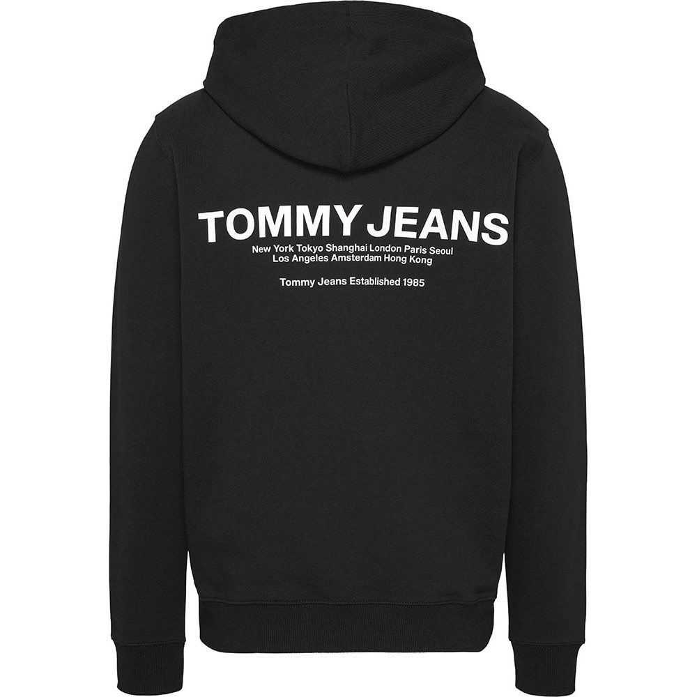 Tommy Jeans Μαύρο Hoodie - DM0DM17781