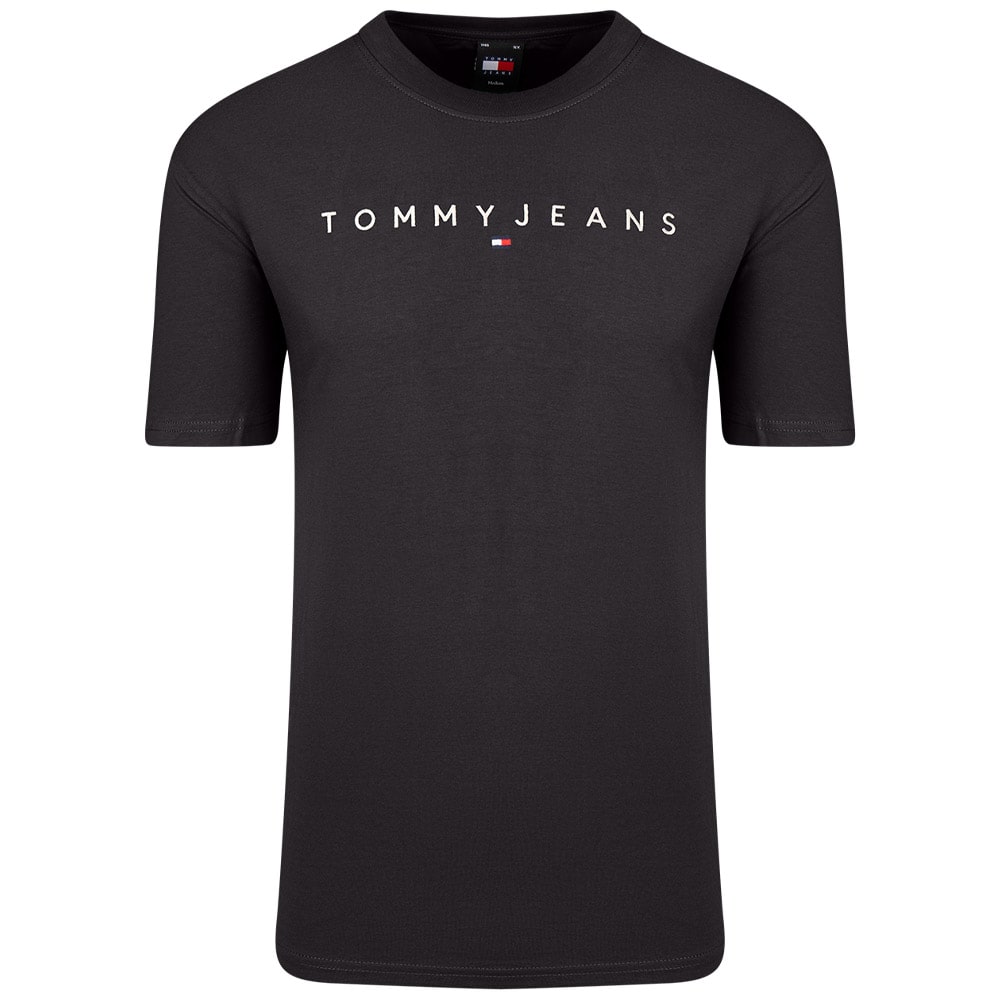 Tommy Jeans Μαύρο T-shirt C Neck - DM0DM17993