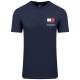 Tommy Jeans Μπλε T-shirt C Neck - DM0DM18263