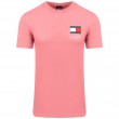 Tommy Jeans Ροζ T-shirt C Neck - DM0DM18263