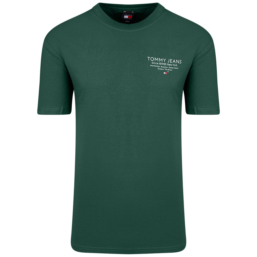 Tommy Jeans Πράσινο T-shirt C Neck - DM0DM18265