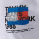 Tommy Jeans Λευκό T-shirt C Neck - DM0DM18271