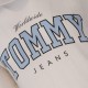 Tommy Jeans Εκρού T-shirt C Neck - DM0DM18287