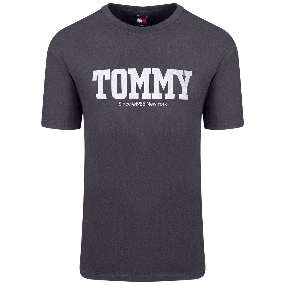 Tommy Jeans Γκρι T-shirt C Neck - DM0DM18288