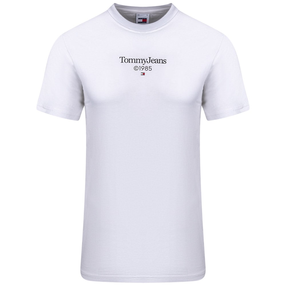 Tommy Jeans Λευκό T-shirt C Neck - DM0DM18569